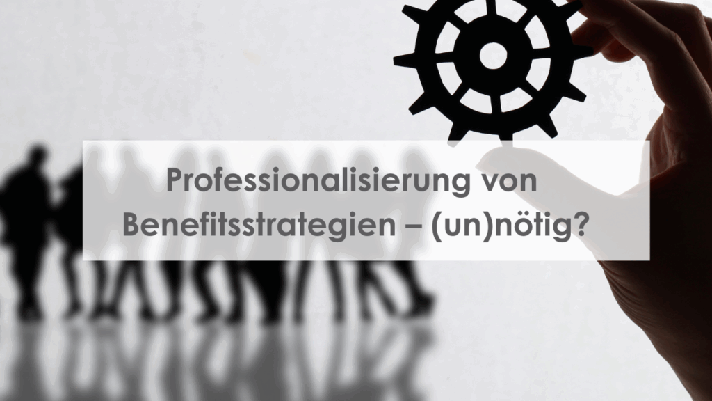 bbselect Professionalisierung Benefitstrategie
