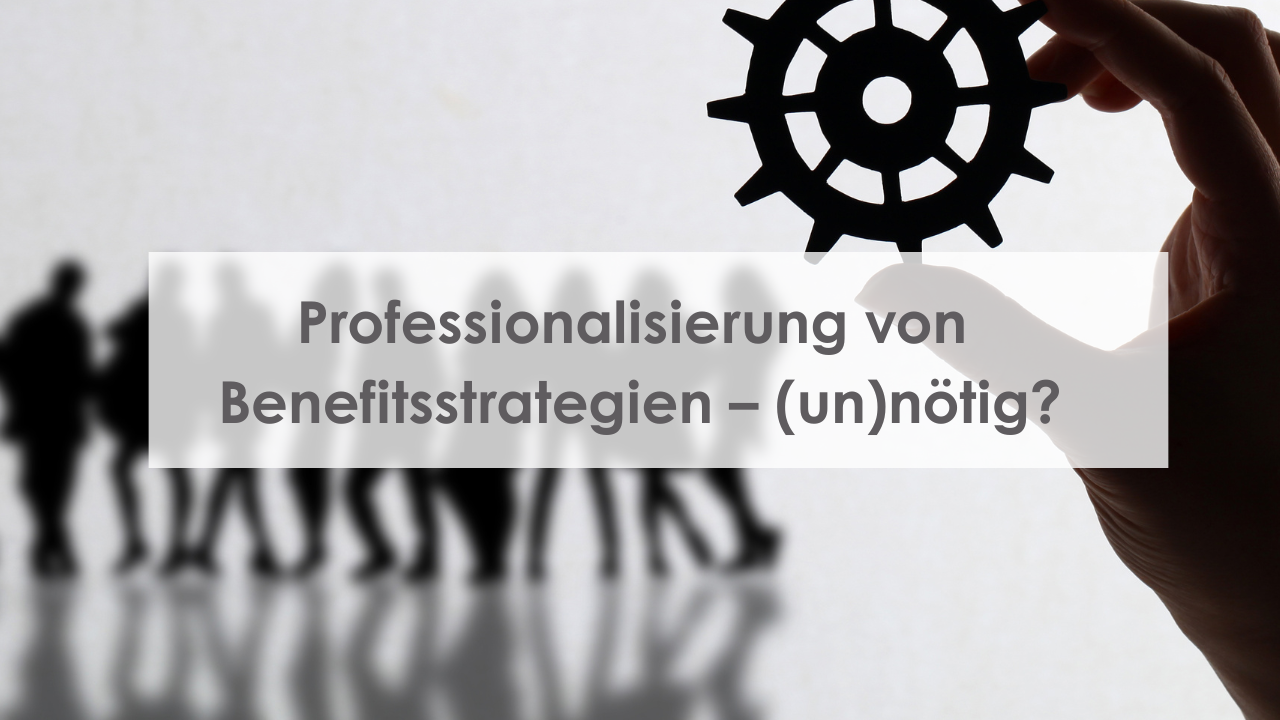 bbselect Professionalisierung Benefitstrategie