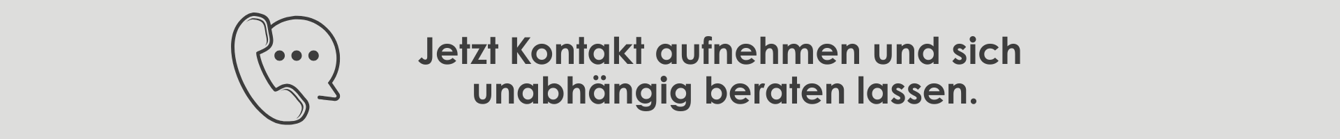 Kontakt aufnehmen und unabhängig beraten lassen bbselect